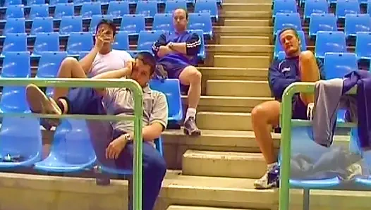 Cute French Babe Banged in Locker Room