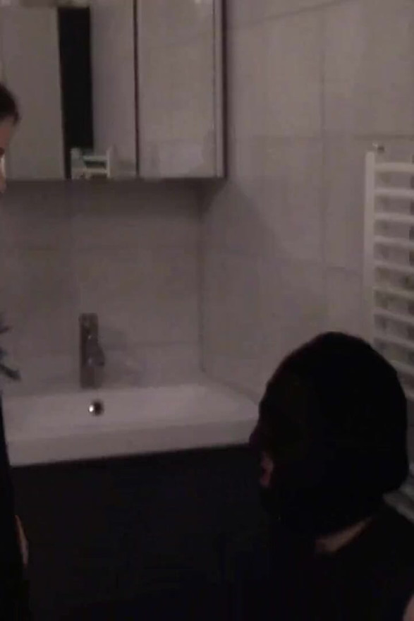 Goddess Gloria slapping her slave