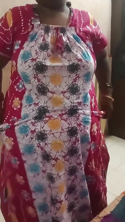 Tamil Woman Pretends to Take off Her Clothes in Front of Her Husband