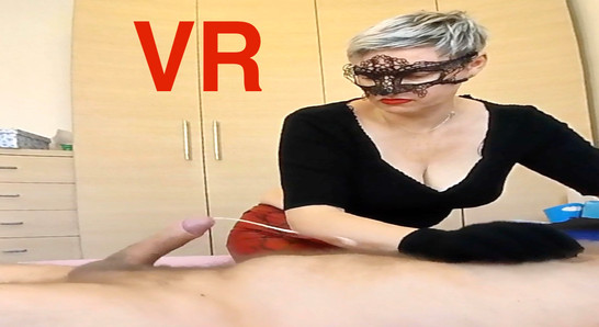 MILF mengusik zakar dan puting kepada orgasme terganggu handsfree (3d vr)