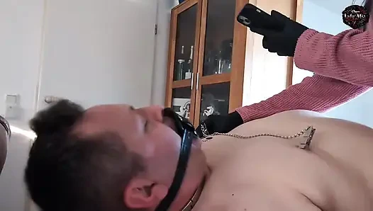 Mia budak seks domlady dicambuk dengan ganas dan dihukum sama listrik dan kawat gigi mesum - bagian 4