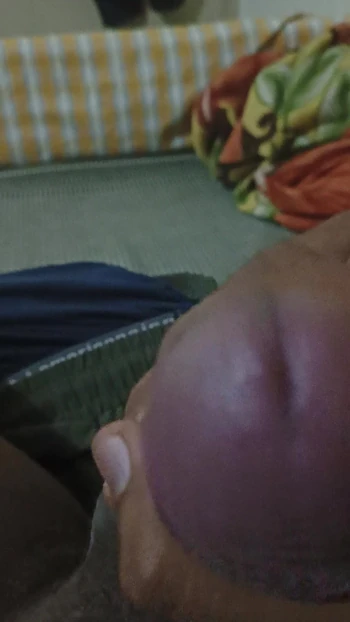 Solo handjob