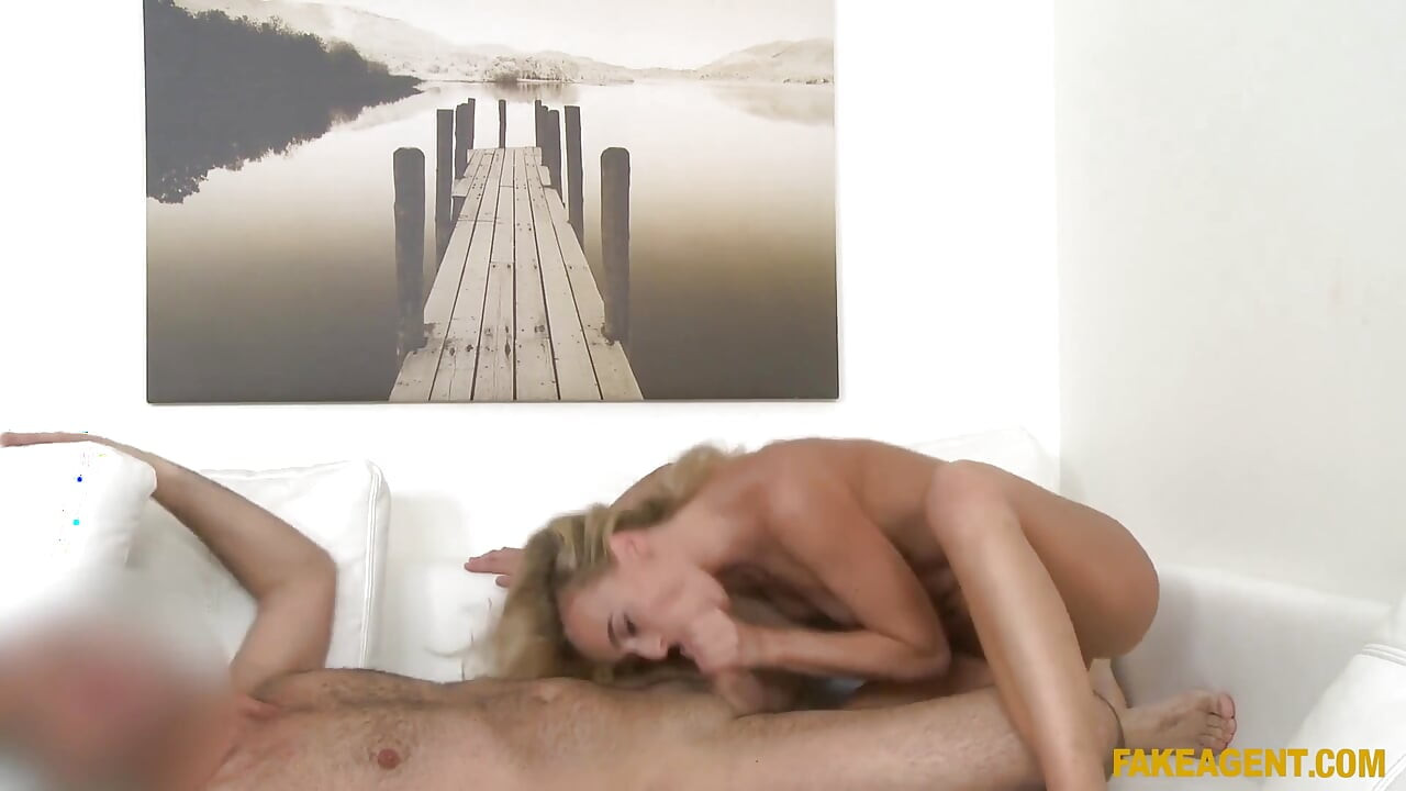 Fake Agent - Horny Victoria Pure Turns From Shy to Wild, Swallows Cum for James