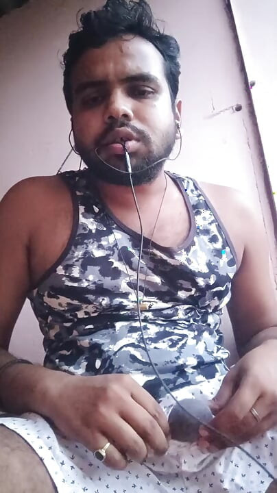 White-shots in Grey underwear and in this SKINNY COCK JERKING