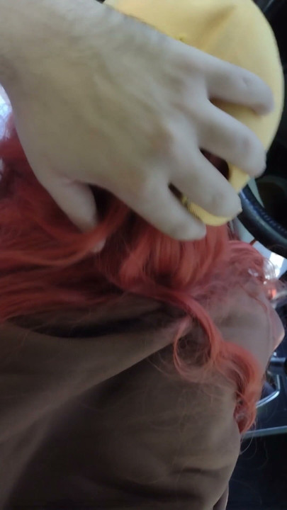 Sucking Uber driver in his car | Clip 1