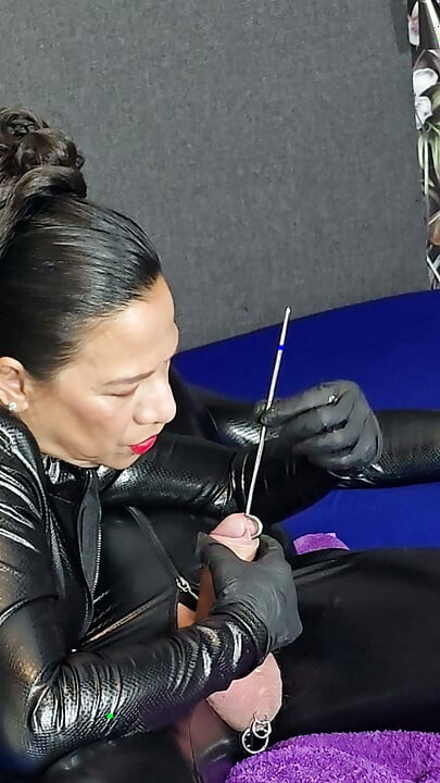 Cock teasing with sounds