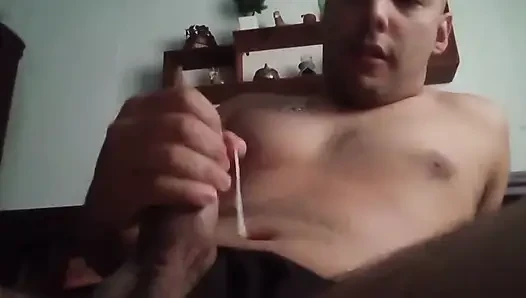 Bir süre mastürbasyon yapıyor