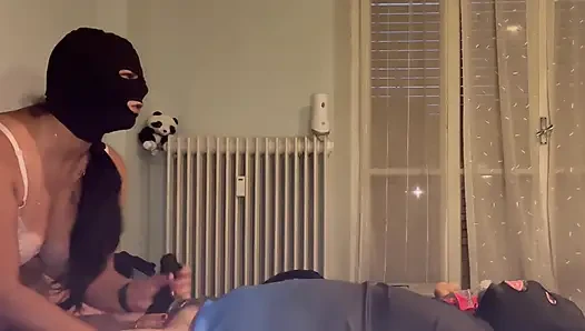 I Put My Feet in Your Face and Cumming You Fill the Stocking