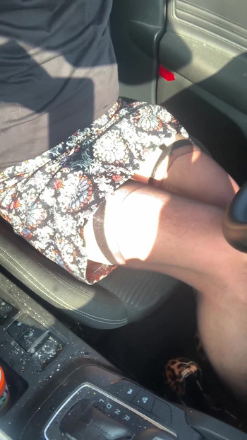Must-share moment from "I'm in a car in a public place wearing a miniskirt and garters"