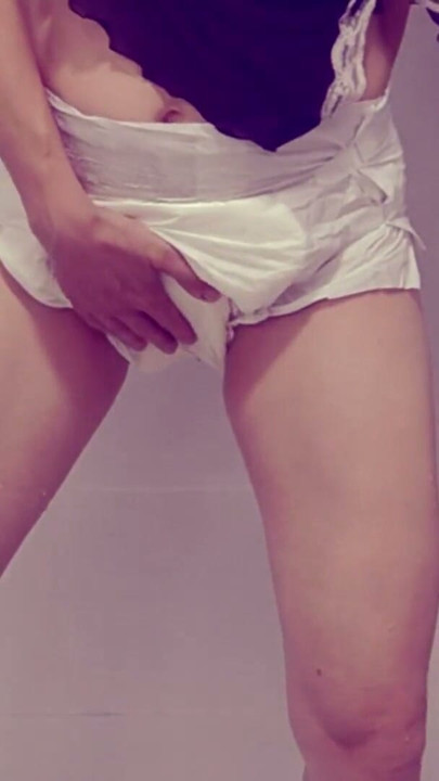 My DIAPER PISS blowjob in the shower | Clip 1