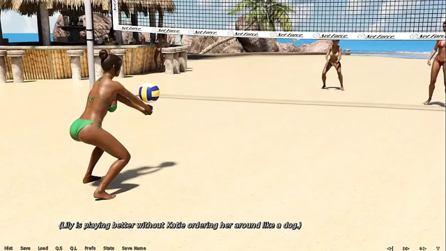 Where the heart is: lesbian kiss on the beach ep 99