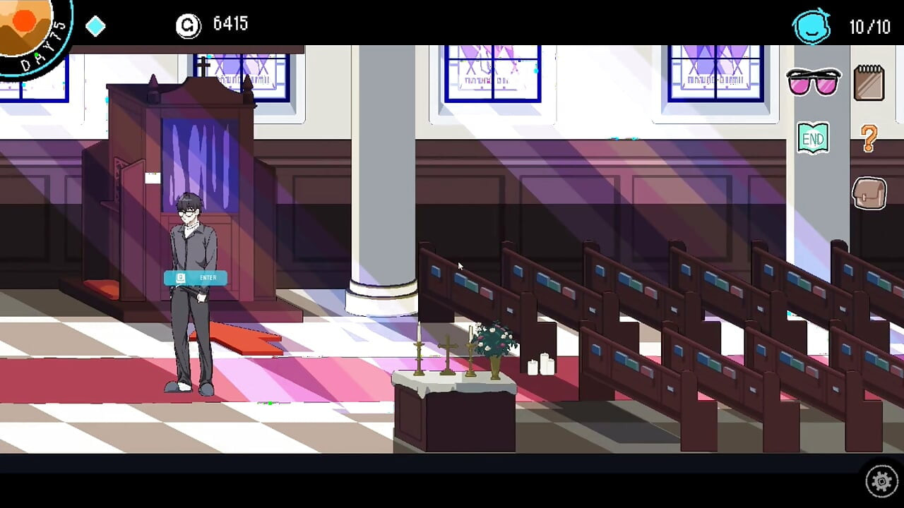 Hentai Game - Church Hentai Sex Scenes (Rika The Lewd Nun Heroine) - The Censor