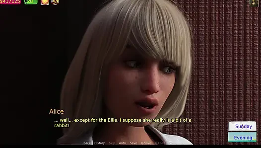 Alice si istri nakal ini bakal tergoda sama godaan untuk muasin memeknya?