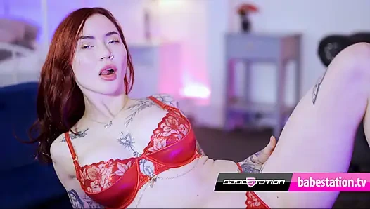 Babestation - eva ray nimmt riesigen CREAMPIE von einem riesigen bbc