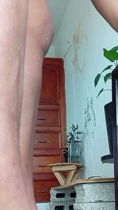 Mother-in-law told me that she cleaned the room in a thong | Clip 1