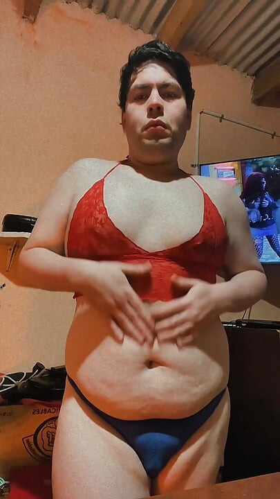 Wearing new clothes for my daddy I hope he likes to see me