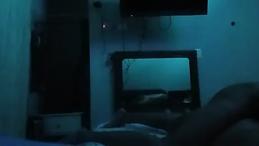 Pov mencapai melalui cermin dinding tentang pasangan Meksiko melakukan seks berkeringat panas Urfreaknastycouple
