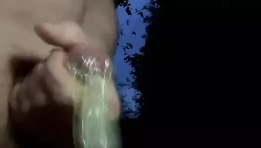 Condoms with sperm - super horny!