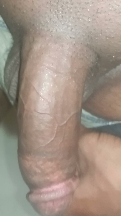 At morning shower
