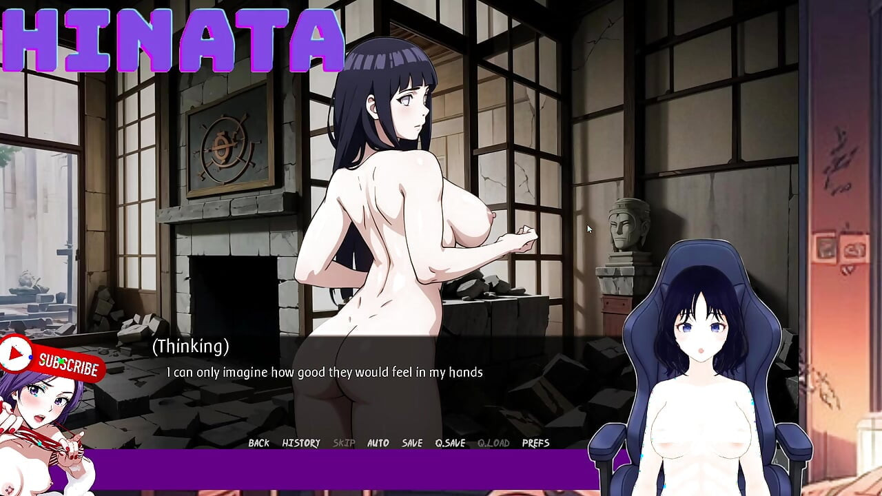 I spy on HINATA NAKED. Shinobi Secrets part 2