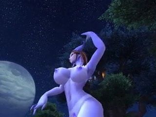Warcraft dans sexy Dranei