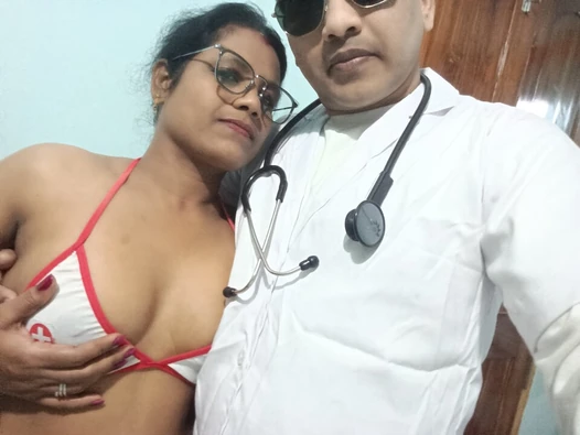 Delhi Hospital Nurse Sheela Hot Blowjob and Romantic Fucking with Doctor...