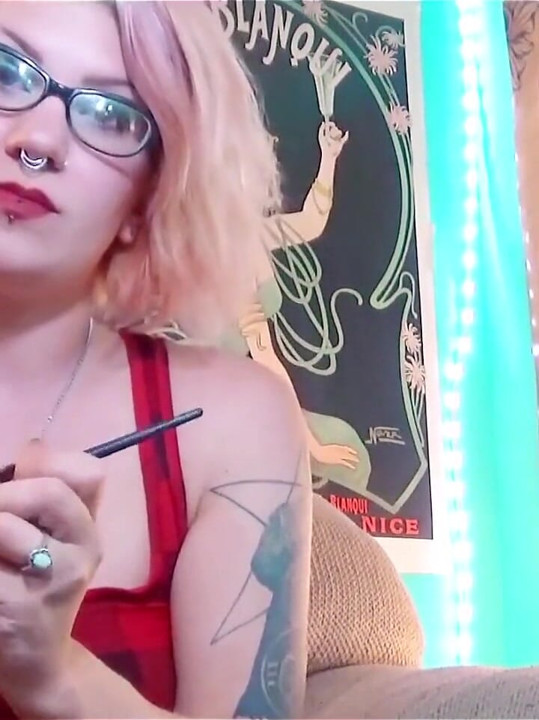 Deep Red Lips