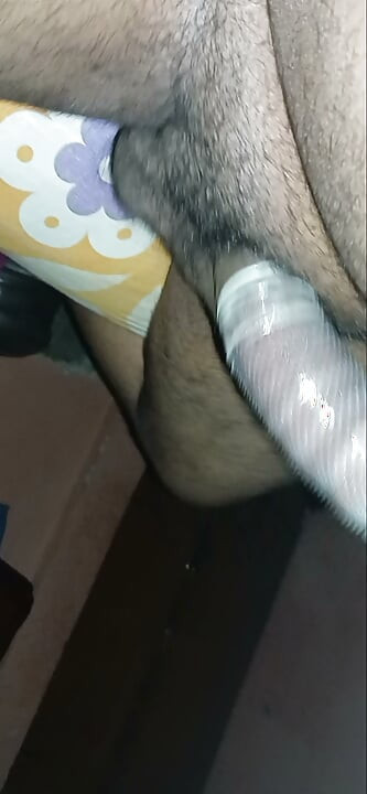 Paja con condón