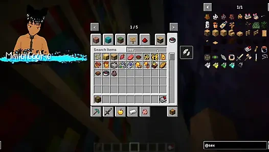 Minecraft Sexcraft The Jenny Mod  - Seeing what Cassie has to offer with her massive tits