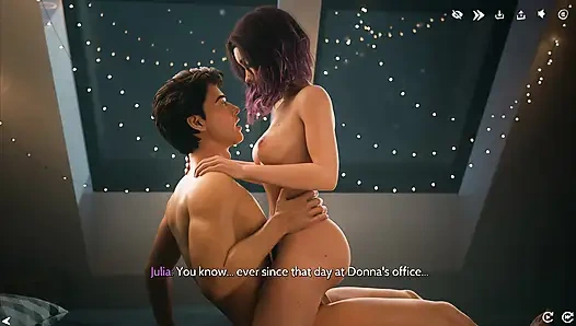 Fresh women # 2 - chloe & julia machen eine flasche wein zu dritt