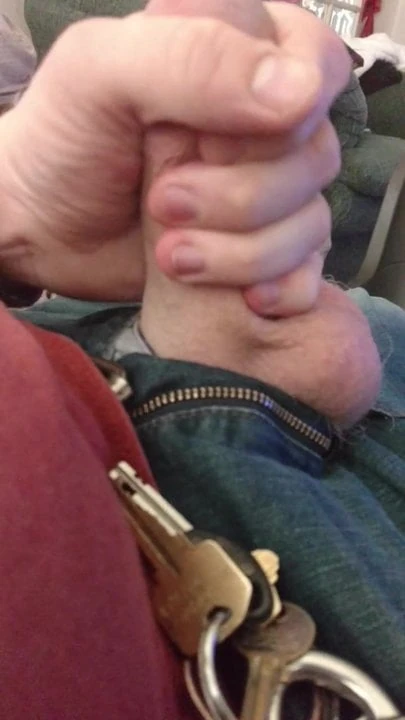Thick bear cock, no cum