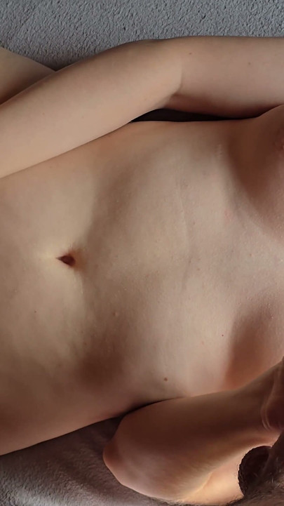 He Cum Directly on My Tits! Hot Handjob and Mutual Orgasm!