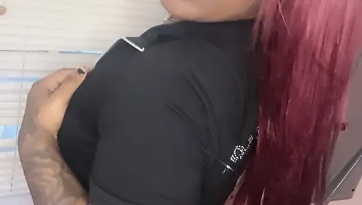 Destine Cums for Daddy