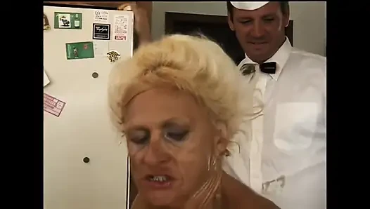 This Dirty Granny Loves to Be Fucked by Young Studs