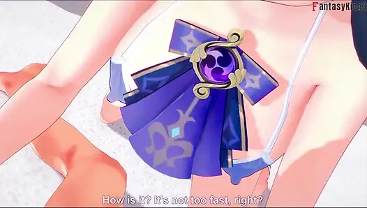 Clorinde bakış açısı oral seks bikini - Genshin Impact