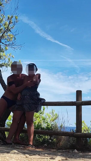 Must-share moment from "Pussy flash - Strangers caught us masturbating in the park and I had an intense orgasm"
