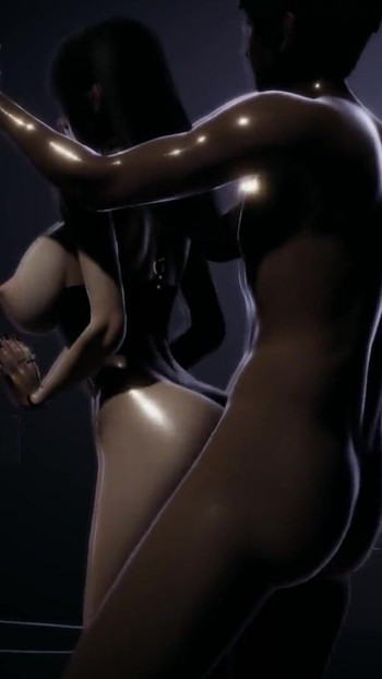 Epic moment from "Big Tiddy Goth Girl fucks hard cock - Hentai"