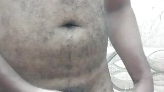 Indian boy handjob masturbating in bathroom