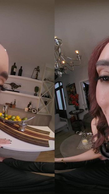 Måste-se ögonblick från "BaDoinkVR Chloe Amour har ett speciellt sätt att göra upp till dig"