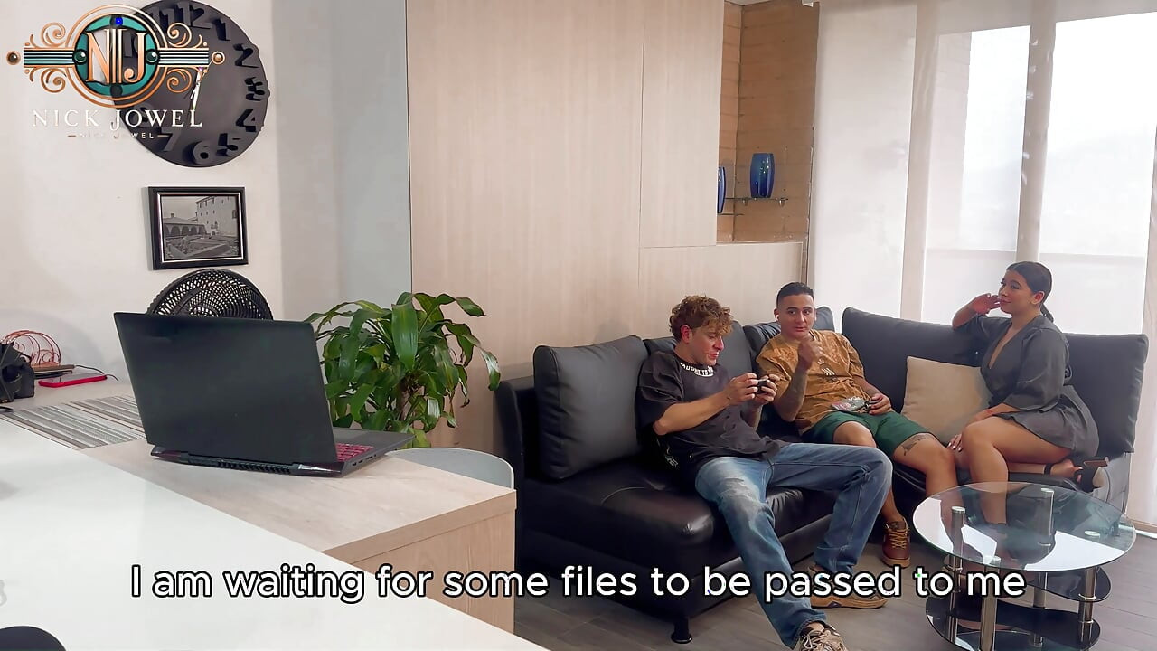 I Fuck My Friend's Wife While He Works on the Computer