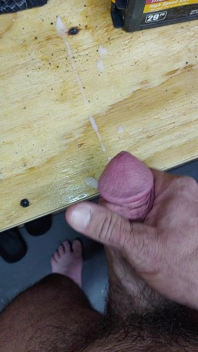 Nut busting on bench