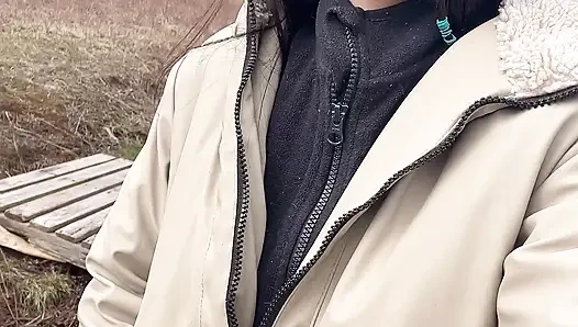 Go Outside Then Pissing Pussy Show up