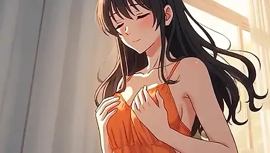 AI Anime Hentai Uncensored, Uncensored video of 18 Year old Teen Hentai MILF, 3D Cartoon on closeup by Kiidzy Animates