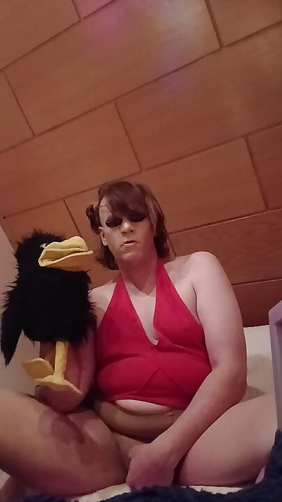 Who will go crazy here... the raven or me..