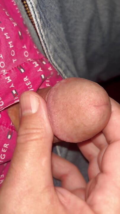 Quick close up cum