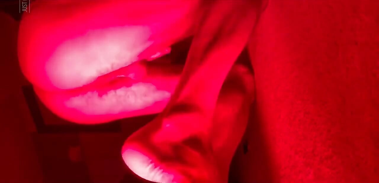Guy During Red Light Treatment