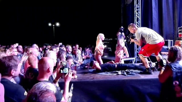 Встреча с байкером, Zerotin u louny. 9.8.2019