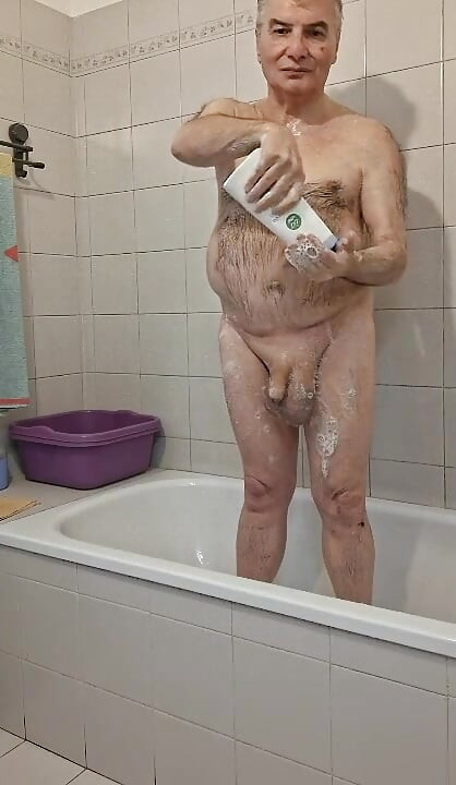 my dick in the shower