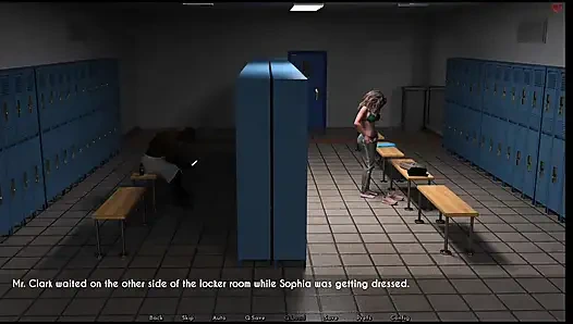 Дилан хотел в душе, где София купается, пошла в общий душ, он получил большой хуй