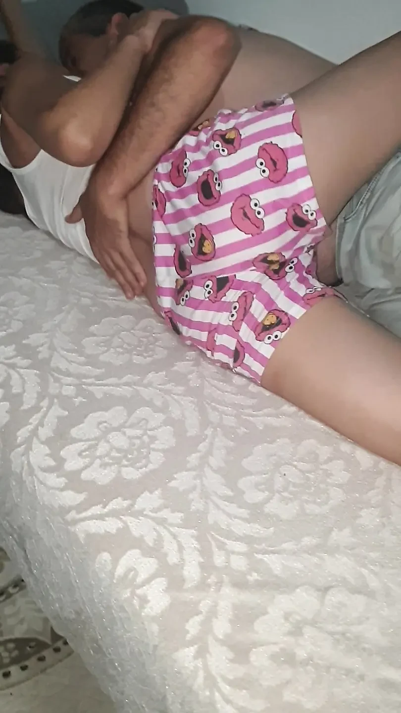 Turkish couple having sex in the 69 position.